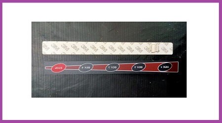 Touch Button Switch 3 Lane Pin Type